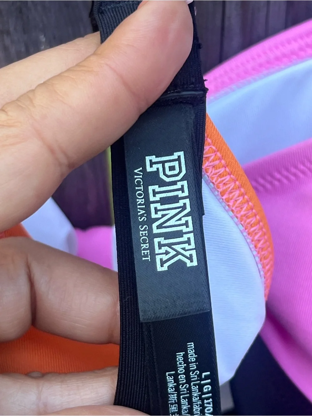 PINK Victorias Secret bright sporty